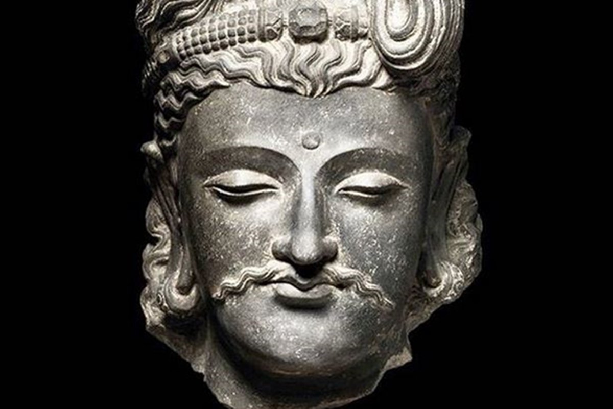 上 かっこいい ガンダーラ 仏像 2461